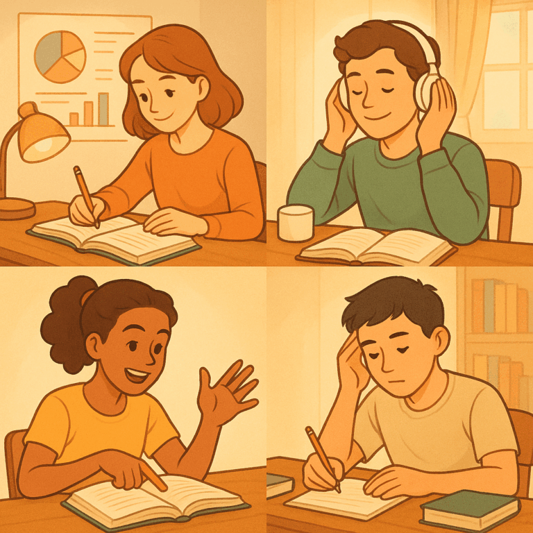 공부, 스타일대로! 학습 유형별 효과적인 공부법 가이드